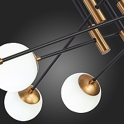 Люстра ST-Luce Limano SL1203.402.08 цвет плафона/подвески Белый, цвет арматуры Бронза, Черный-11