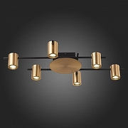 Люстра ST-Luce Verol1 SL1207.402.06 цвет плафона/подвески Латунь, цвет арматуры Черный-5