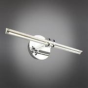 Подсветка для картин Omnilux Dudda OML-09901-08 цвет плафона/подвески Прозрачный, цвет арматуры Хром-1