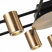 Люстра ST-Luce Verol1 SL1207.402.08 цвет плафона/подвески Латунь, цвет арматуры Черный-8