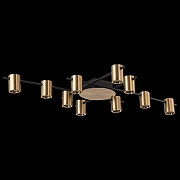 Люстра ST-Luce Veroli SL1207.402.10 цвет плафона/подвески Латунь, цвет арматуры Черный-2