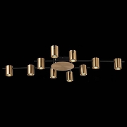 Люстра ST-Luce Veroli SL1207.402.10 цвет плафона/подвески Латунь, цвет арматуры Черный-4