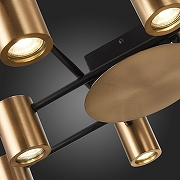 Люстра ST-Luce Veroli SL1207.402.10 цвет плафона/подвески Латунь, цвет арматуры Черный-7