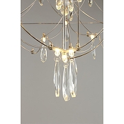 Люстра Omnilux Perelli OML-29603-63 цвет плафона/подвески Прозрачный, цвет арматуры Хром-7