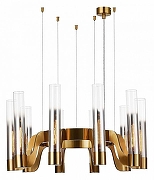 Люстра ST-Luce Ettore SL1235.303.10 цвет плафона/подвески Прозрачный, Серый, цвет арматуры Латунь-2