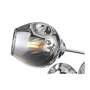 Люстра на штанге ST-Luce Fovia SL1500.103.12 цвет плафона/подвески Дымчатый, цвет арматуры Хром-6