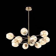 Люстра на штанге ST-Luce Fov1a SL1500.203.12 цвет плафона/подвески Оранжевый, цвет арматуры Золото-3