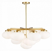 Люстра на штанге ST-Luce Mod1ca SL1503.203.13 цвет плафона/подвески Белый, цвет арматуры Золото-1