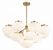 Люстра на штанге ST-Luce Mod1ca SL1503.203.13 цвет плафона/подвески Белый, цвет арматуры Золото-2