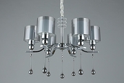 Люстра Omnilux Giarre OML-56003-06 цвет плафона/подвески Белый, Коричневый, цвет арматуры Хром-4