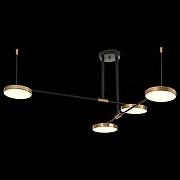 Люстра на штанге ST-Luce Farone SL1605.403.04 цвет плафона/подвески Белый, Латунь, цвет арматуры Черный-2