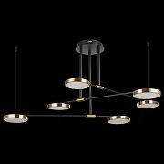 Люстра на штанге ST-Luce Farone SL1605.403.06 цвет плафона/подвески Белый, Латунь, цвет арматуры Черный-4