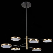 Люстра на штанге ST-Luce Farone SL1605.413.06 цвет плафона/подвески Белый, Латунь, цвет арматуры Черный-4