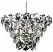 Люстра ST-Luce V1terbo SL1631.103.09 цвет плафона/подвески Прозрачный, цвет арматуры Хром