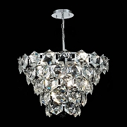 Люстра ST-Luce V1terbo SL1631.103.09 цвет плафона/подвески Прозрачный, цвет арматуры Хром-6