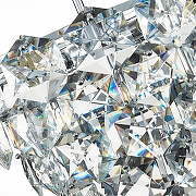 Люстра ST-Luce V1terbo SL1631.103.09 цвет плафона/подвески Прозрачный, цвет арматуры Хром-8