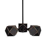 Люстра на штанге ST-Luce SL258 SL258.402.03 цвет плафона/подвески Черный, цвет арматуры Черный-2