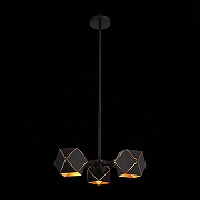 Люстра на штанге ST-Luce SL258 SL258.402.03 цвет плафона/подвески Черный, цвет арматуры Черный-3