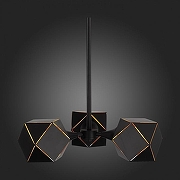 Люстра на штанге ST-Luce SL258 SL258.402.03 цвет плафона/подвески Черный, цвет арматуры Черный-5