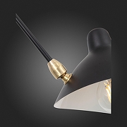 Люстра на штанге ST-Luce Spruzzo SL305.402.06 цвет плафона/подвески Белый, Черный, цвет арматуры Черный-7