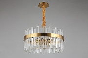 Люстра Omnilux Oriolo OML-69403-06 цвет плафона/подвески Прозрачный, цвет арматуры Золото-3