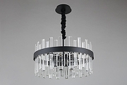 Люстра Omnilux Oriolo OML-69413-06 цвет плафона/подвески Прозрачный, цвет арматуры Черный-5