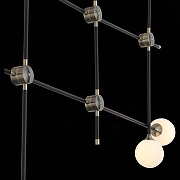 Люстра на штанге ST-Luce Bastoncino SL429.403.06 цвет плафона/подвески Белый, цвет арматуры Золото, Черный-8