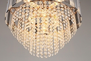 Люстра Omnilux Naro OML-69503-08 цвет плафона/подвески Светло-серый, Прозрачный, цвет арматуры Золото-11