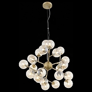 Люстра ST-Luce Pallеre SL438.203.24 цвет плафона/подвески Коньячный, цвет арматуры Золото-2