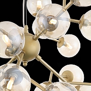 Люстра ST-Luce Pallеre SL438.203.24 цвет плафона/подвески Коньячный, цвет арматуры Золото-6