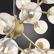 Люстра ST-Luce Pallеre SL438.203.24 цвет плафона/подвески Коньячный, цвет арматуры Золото-7