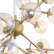 Люстра ST-Luce Pallеre SL438.203.24 цвет плафона/подвески Коньячный, цвет арматуры Золото-8