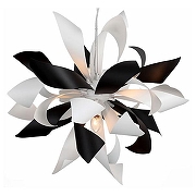 Люстра ST-Luce Sp1ragl1o SL453.453.06E цвет плафона/подвески Белый, Черный, цвет арматуры Белый