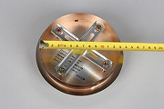 Люстра Omnilux Oliveri OML-69613-10 цвет плафона/подвески Светло-серый, Прозрачный, цвет арматуры Золото-10