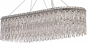 Люстра Arti Lampadari Ovindoli Nickel Ovindoli L 1.5.100x35.100 N цвет плафона/подвески Прозрачный, цвет арматуры Никель