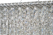 Люстра Arti Lampadari Ovindoli Nickel Ovindoli L 1.5.100x35.100 N цвет плафона/подвески Прозрачный, цвет арматуры Никель-3