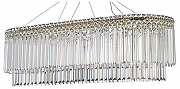 Люстра Arti Lampadari Ovindoli Gold Ovindoli L 1.5.100x35.101 G цвет плафона/подвески Прозрачный, цвет арматуры Золото