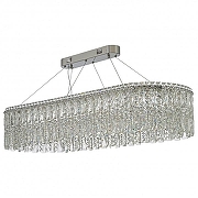 Люстра Arti Lampadari Ovindoli Nickel Ovindoli L 1.5.120x40.100 N цвет плафона/подвески Прозрачный, цвет арматуры Никель-1