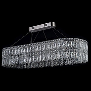 Люстра Arti Lampadari Ovindoli Nickel Ovindoli L 1.5.120x40.100 N цвет плафона/подвески Прозрачный, цвет арматуры Никель-2