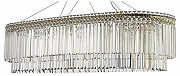 Люстра Arti Lampadari Ovindoli Nickel Ovindoli L 1.5.120x40.101 G цвет плафона/подвески Прозрачный, цвет арматуры Золото