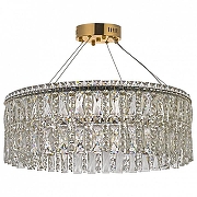 Люстра Arti Lampadari Ovindoli Gold Ovindoli L 1.5.60.100 G цвет плафона/подвески Прозрачный, цвет арматуры Золото-1