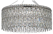 Люстра Arti Lampadari Ovindoli Nickel Ovindoli L 1.5.60.100 N цвет плафона/подвески Прозрачный, цвет арматуры Никель