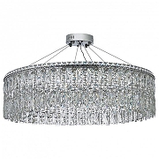 Люстра Arti Lampadari Ovindoli Nickel Ovindoli L 1.5.80.100 N цвет плафона/подвески Прозрачный, цвет арматуры Никель-1