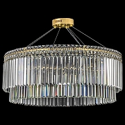 Люстра Arti Lampadari Ovindoli Gold Ovindoli L 1.5.80.101 G цвет плафона/подвески Прозрачный, цвет арматуры Золото-2