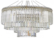 Люстра Arti Lampadari Ovindoli Gold Ovindoli L 1.5.80+40.101 G цвет плафона/подвески Прозрачный, цвет арматуры Золото