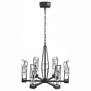 Люстра ST-Luce Progetto SL815.303.06 цвет плафона/подвески Прозрачный, Хром, цвет арматуры Черный-1