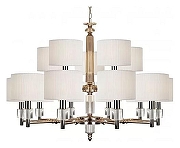 Люстра iLamp Alexa P2404-10+5 Nickel 