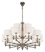 Люстра iLamp Alexa P2404-10+5 Nickel -2