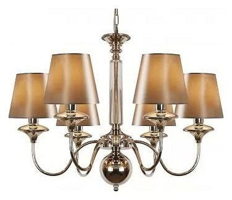 Люстра iLamp Rolling P2406-6 Nickel 