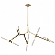 Люстра на штанге ST-Luce Lacon1c1ta SL947.202.10 цвет плафона/подвески Белый, цвет арматуры Золото-5